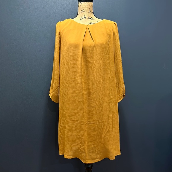 Mustard H&M Shift Dress size 8 BNWT - Picture 1 of 6